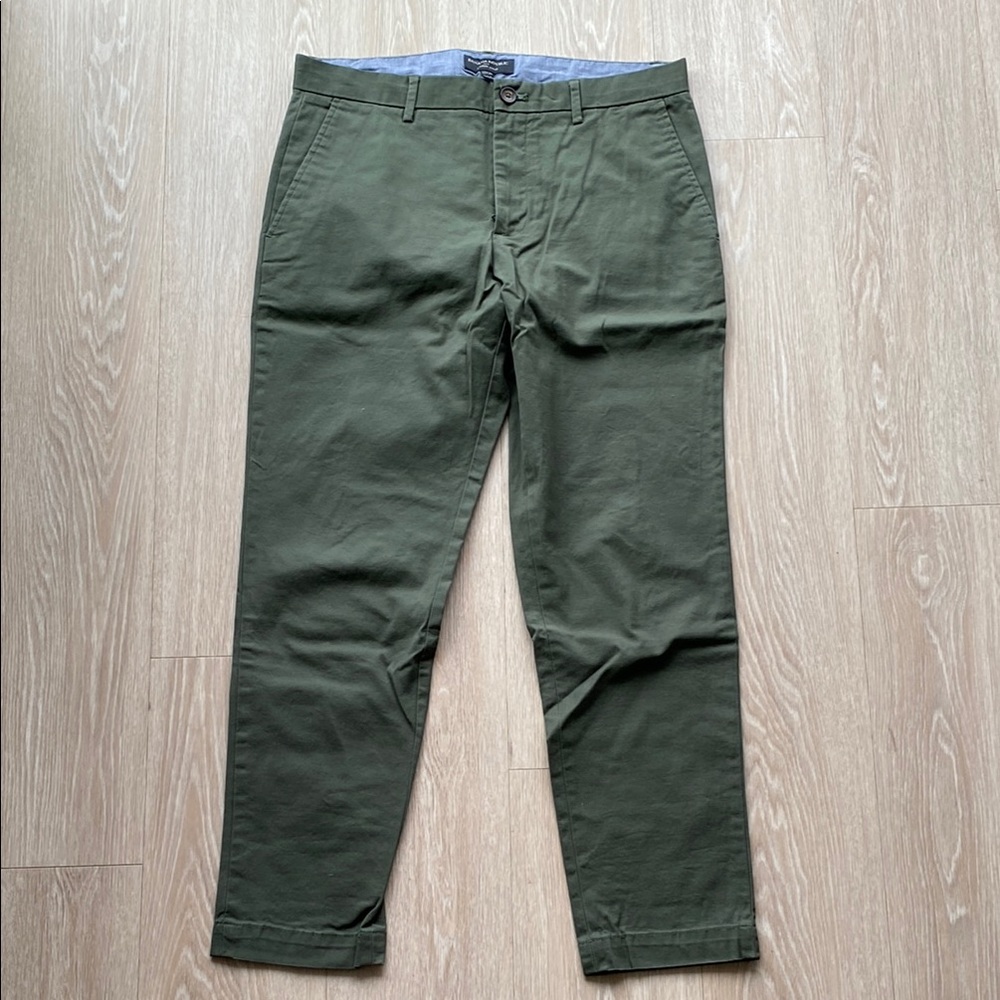 Men's Banana Republic Olive Mason Chino Pant